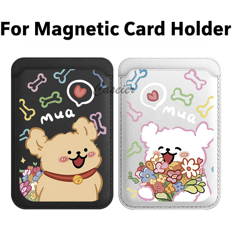 Phone Accessories Android - Cartera Magnética de Cuero con Diseño