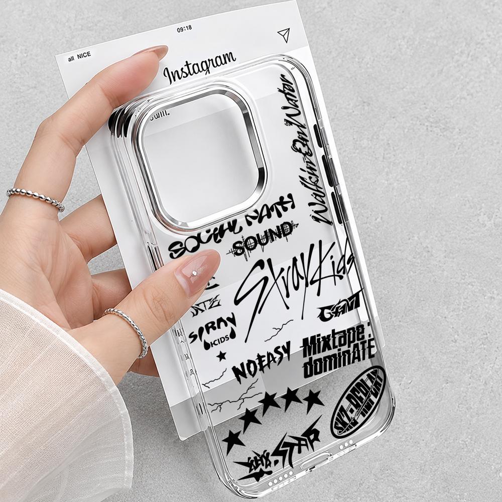 Xo Phone Accessories - Funda Transparente Suave para Teléfono Kpop