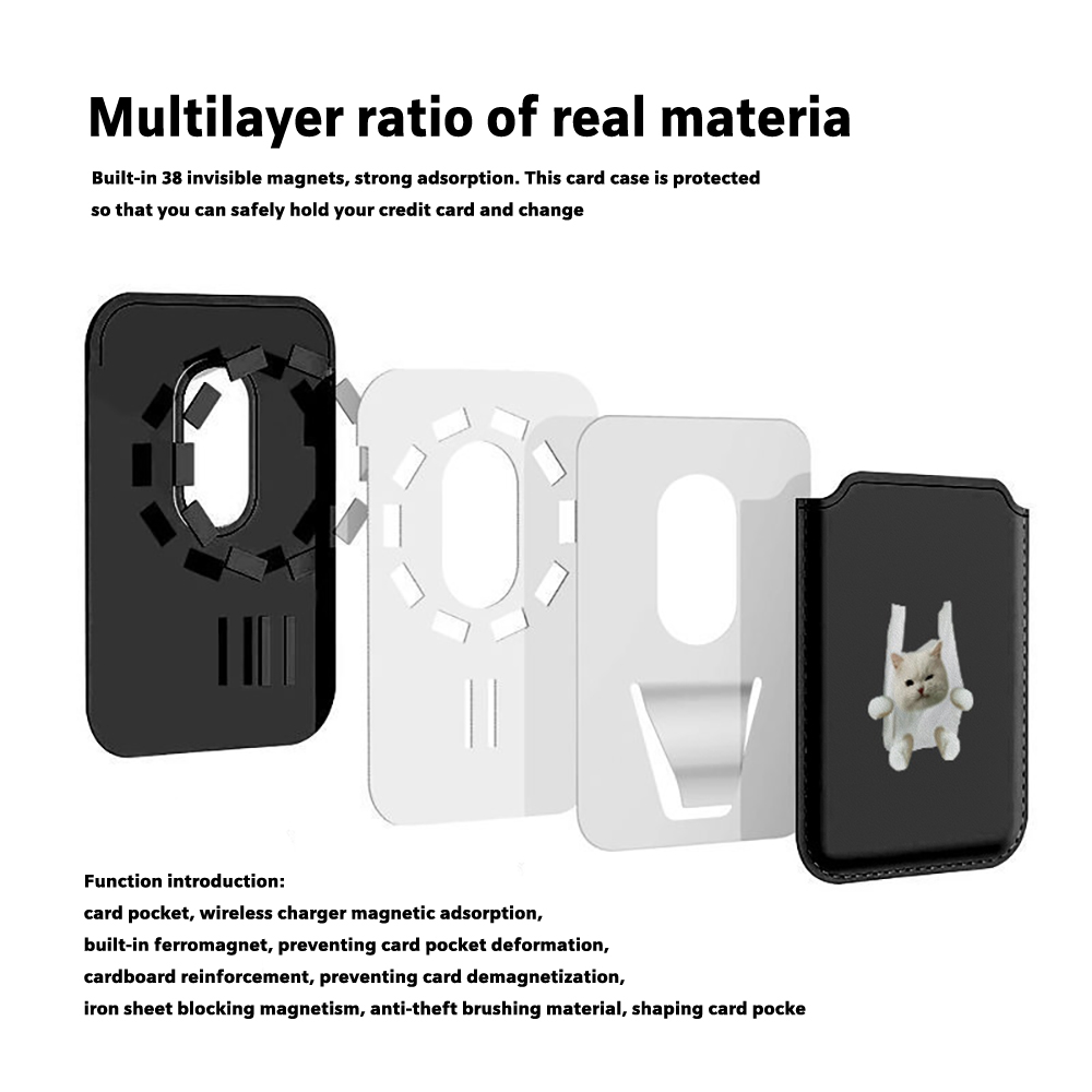 Cartera Magnética de Cuero con - Phone Accessories Android reseña y precio