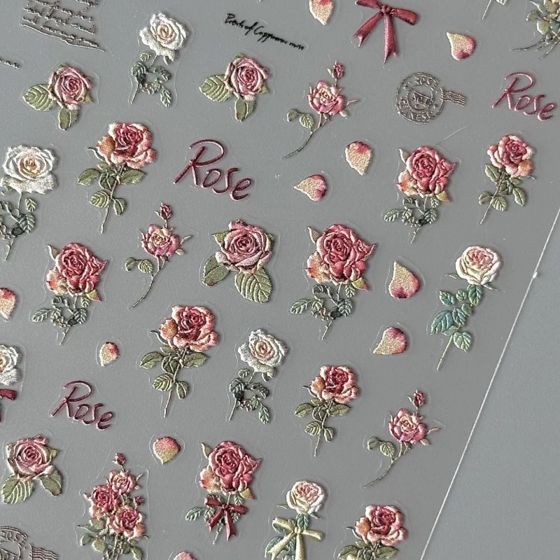 5 uds Ins pegatina de rosa Ret - Phone Accessories Red reseña y precio