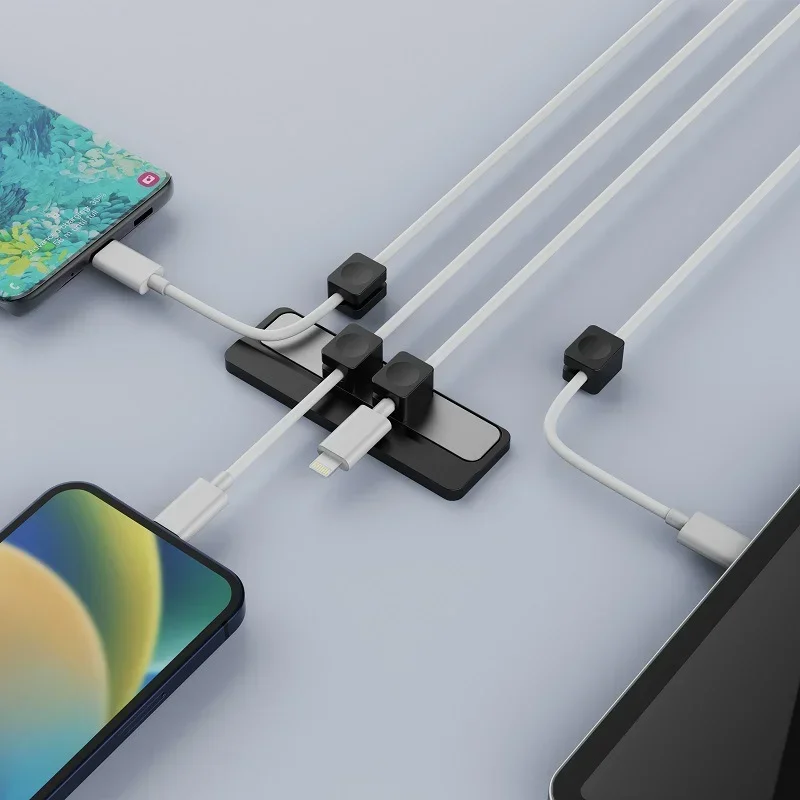 Clips de Cable magnéticos, sop - Cable Organizer Magnetic reseña y precio
