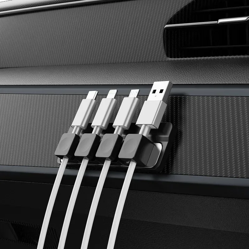 Clips de Cable magnéticos, sop - Cable Organizer Magnetic reseña y precio
