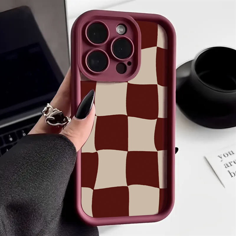Funda de teléfono con patrón d - Phone Accessories Red reseña y precio