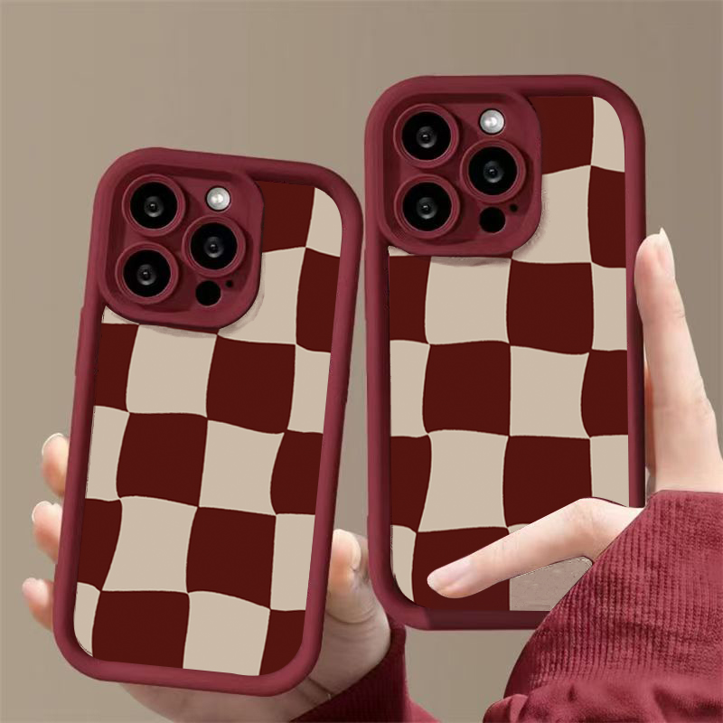 Funda de teléfono con patrón d - Phone Accessories Red reseña y precio