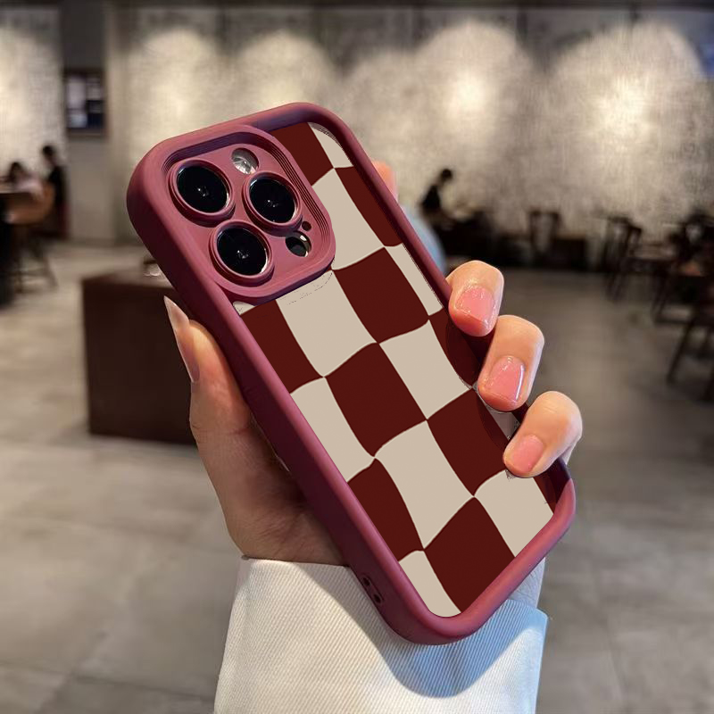 Funda de teléfono con patrón d - Phone Accessories Red reseña y precio
