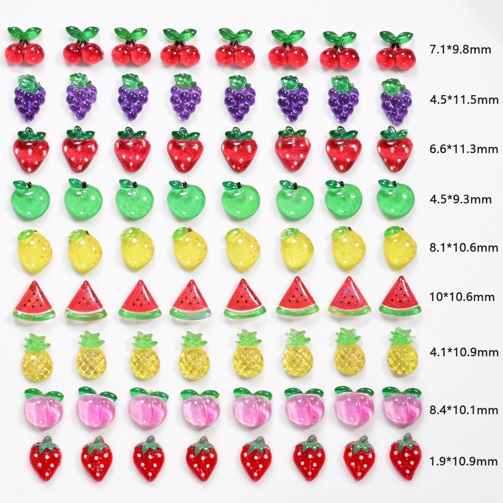 100 Piezas de Adornos de Uñas  - Phone Accessories Red reseña y precio