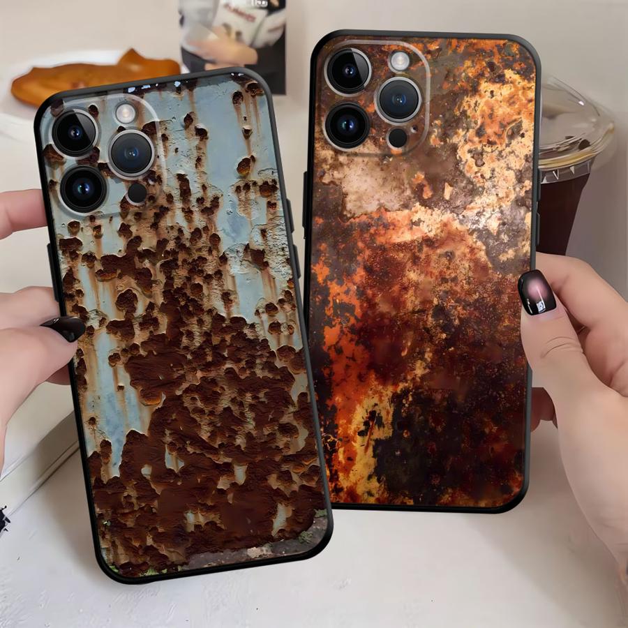 Funda con diseño de óxido Retr - Xo Phone Accessories reseña y precio