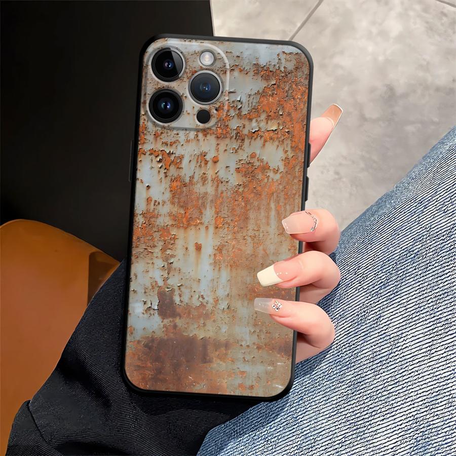 Funda con diseño de óxido Retr - Xo Phone Accessories reseña y precio
