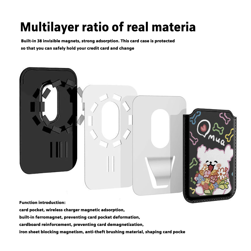 Cartera Magnética de Cuero con - Phone Accessories Android reseña y precio