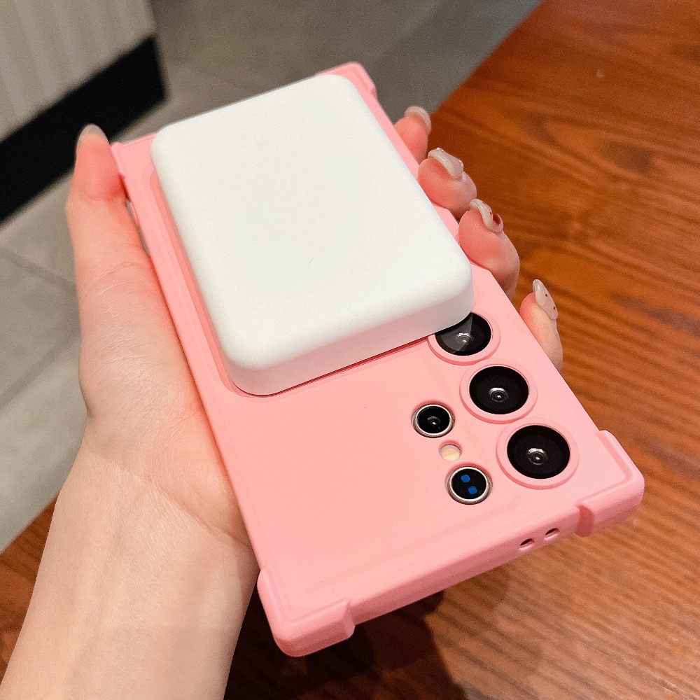 Funda de teléfono suave de sil - Magsafe Wireless Charger reseña y precio