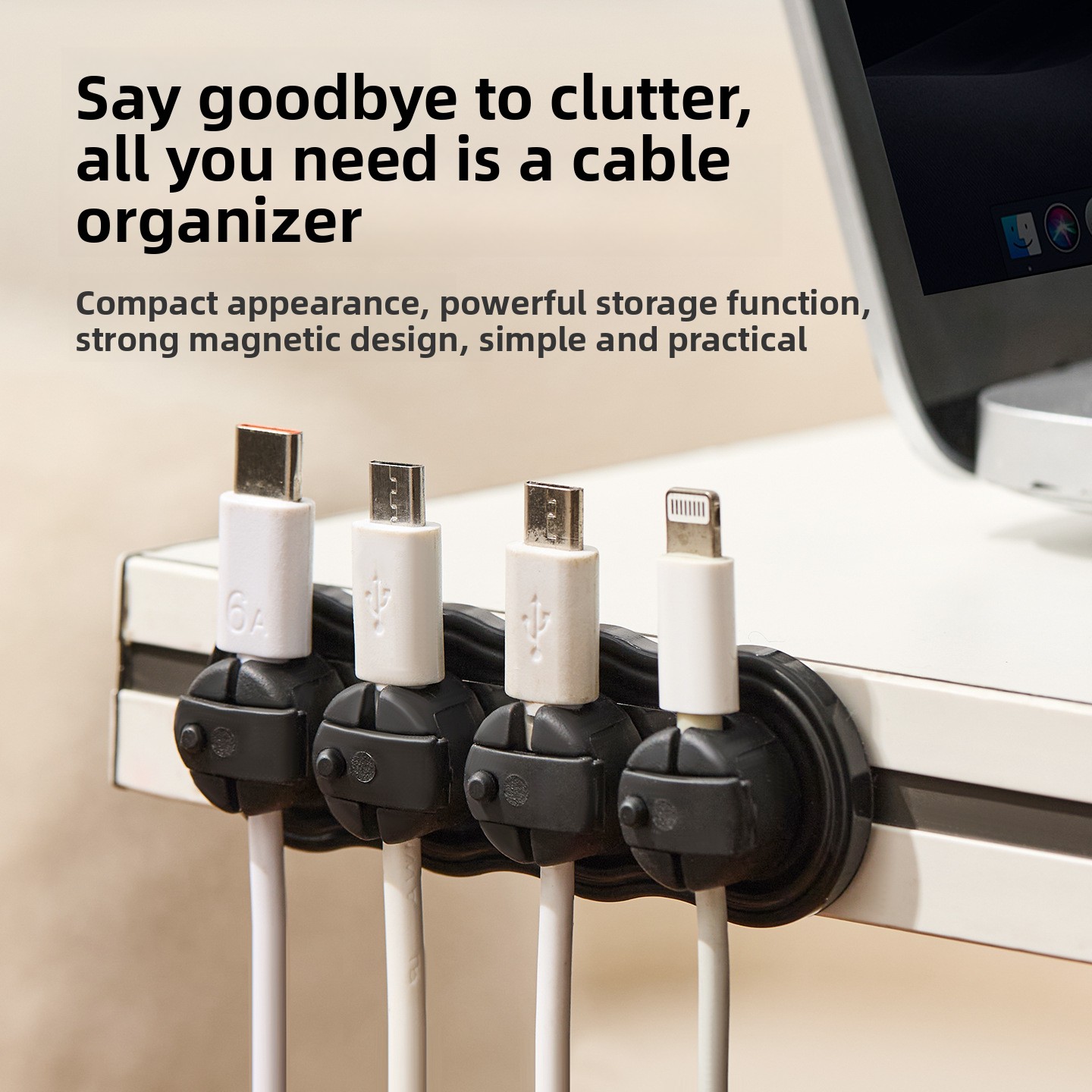 Organizador de Cables Magnétic - Cable Organizer Magnetic reseña y precio