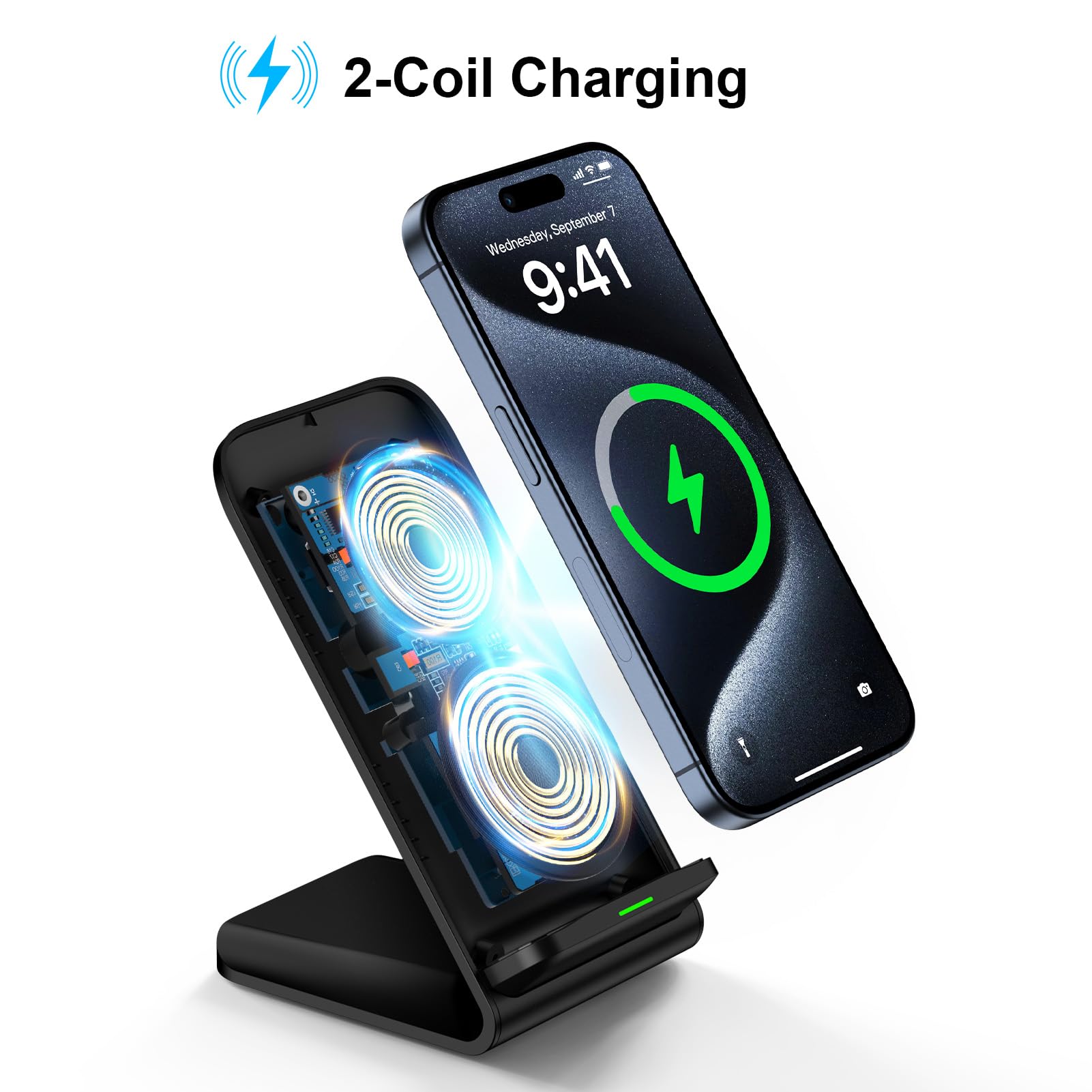 Cargador Inalámbrico de 15W co - Phone Accessories Android reseña y precio