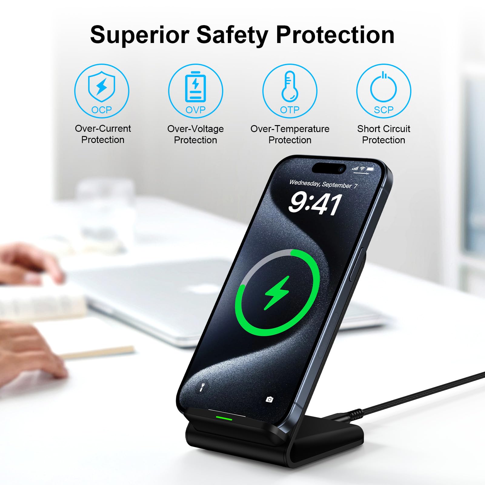 Cargador Inalámbrico de 15W co - Phone Accessories Android reseña y precio