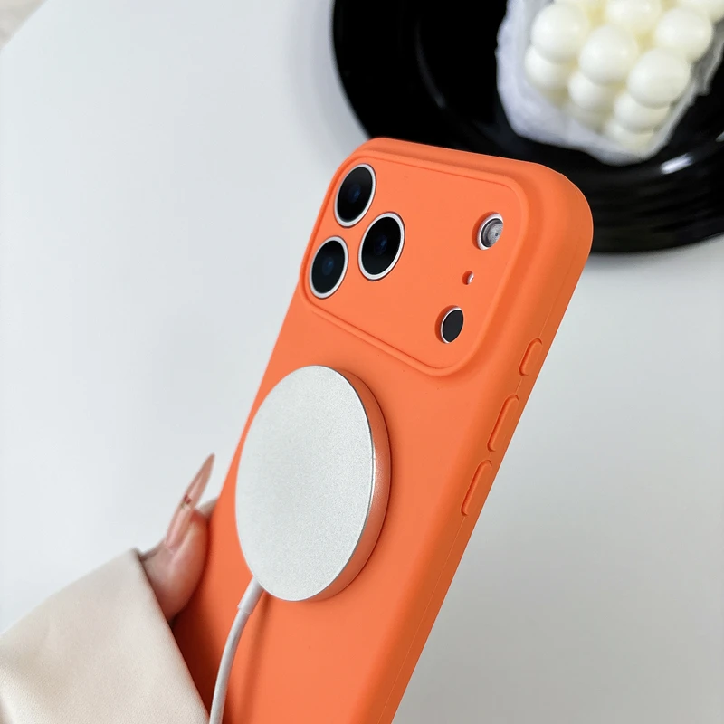 Funda de teléfono de silicona  - Magsafe Wireless Charger reseña y precio