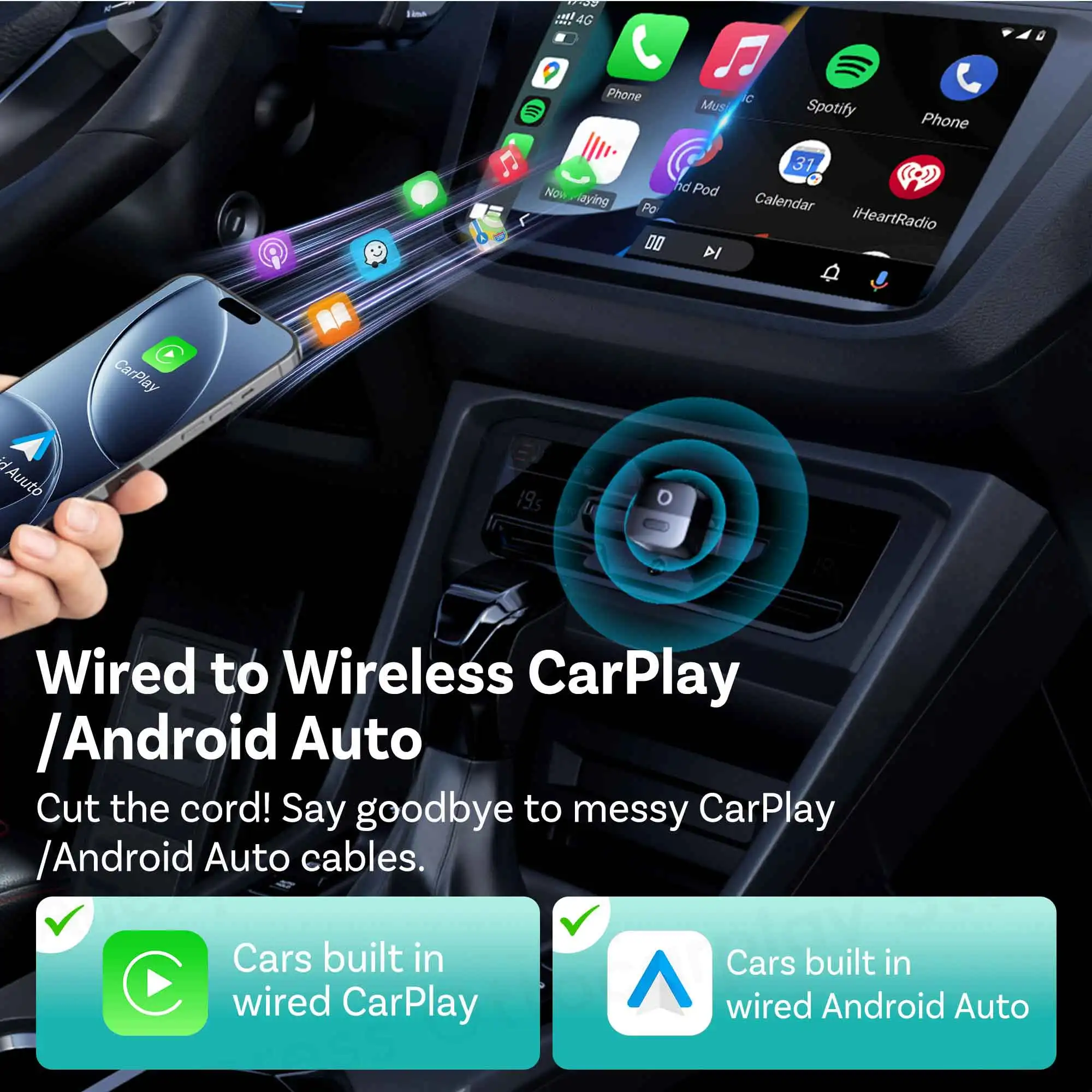 Adaptador Inalámbrico OTTOCAST - Phone Accessories Android reseña y precio