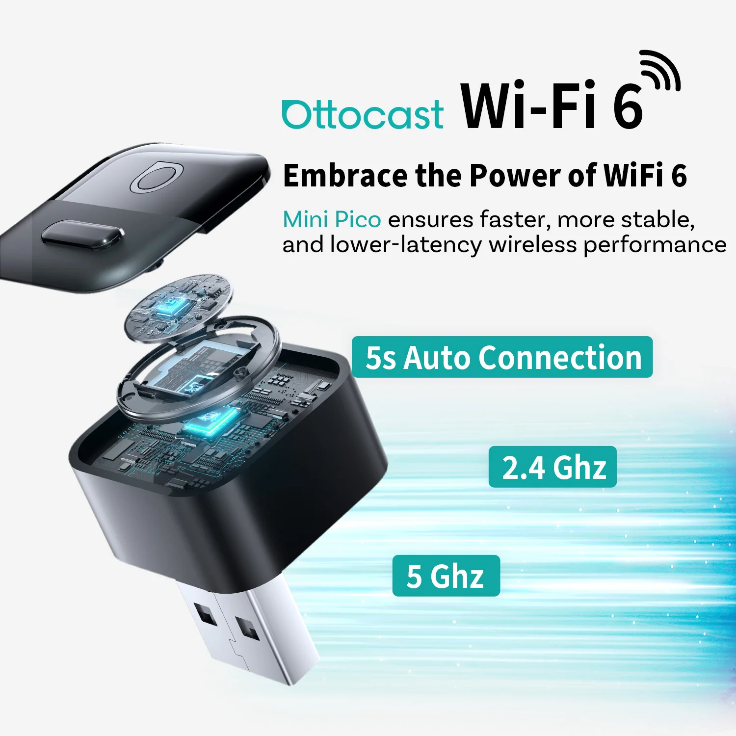 Adaptador Inalámbrico OTTOCAST - Phone Accessories Android reseña y precio
